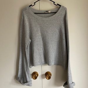 Roxy Anthracite Sorrento Shades Cropped Sweater